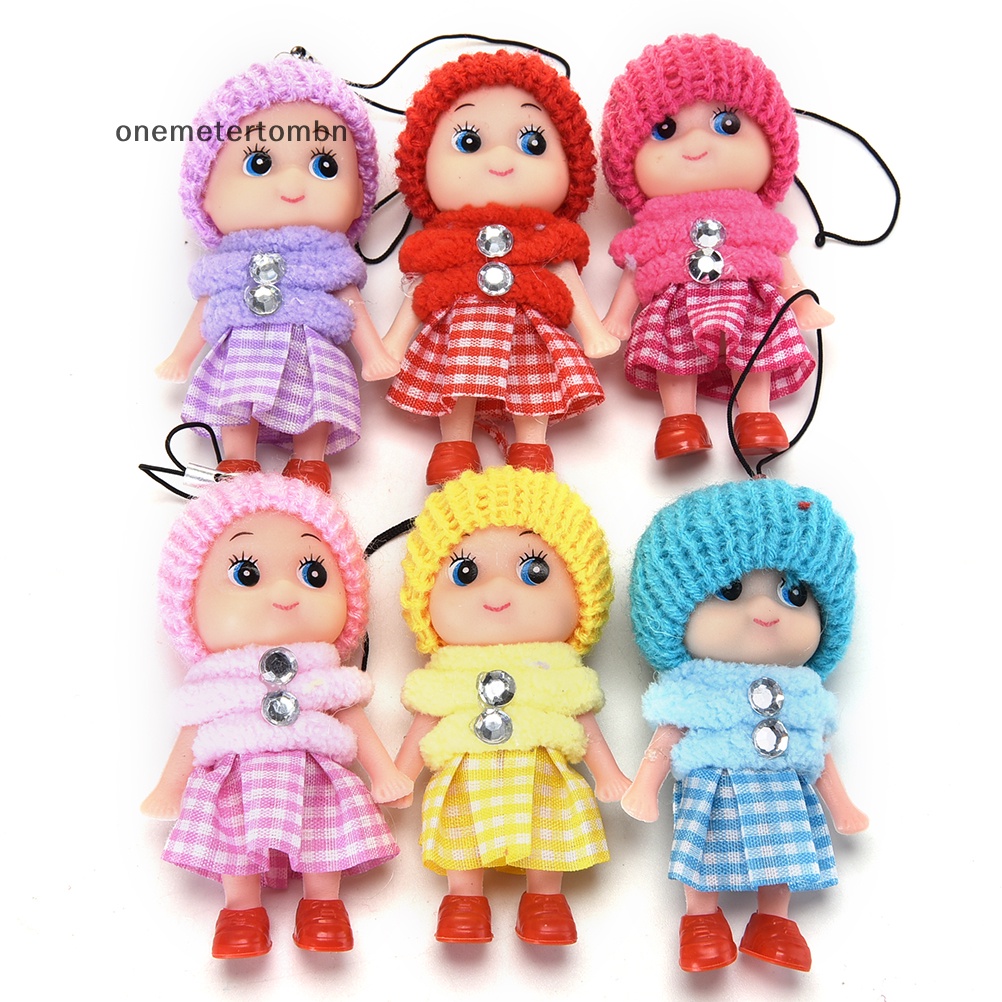1 Búp Bê Đồ Chơi mini 8cm Treo Trang Trí Điện Thoại