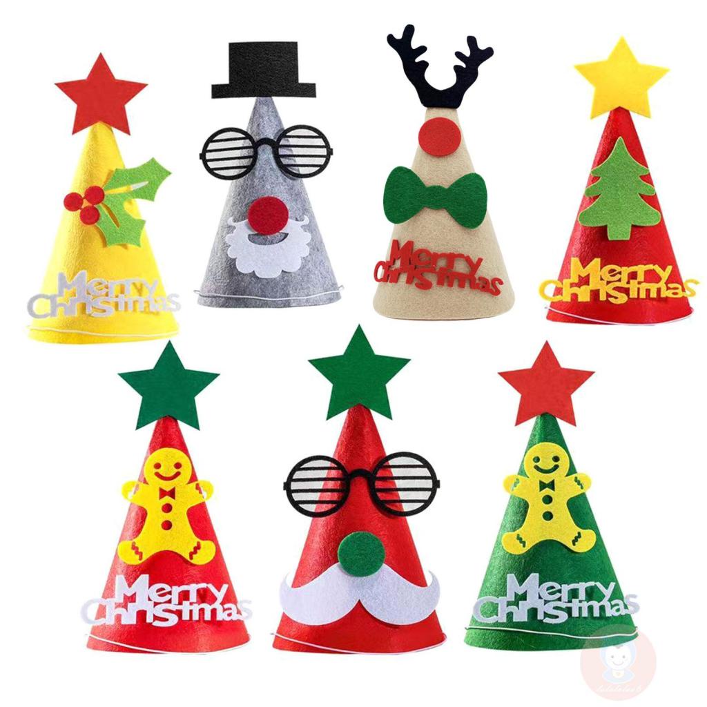 Mũ laa6 Họa Tiết Hoạt Hình Phong Cách Giáng Sinh
