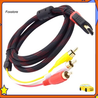 Cáp Chuyển Đổi hdmi Sang 3 rca av Chuyên Dụng