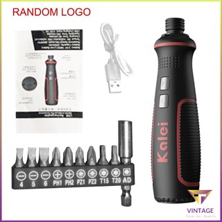 Electric Screwdriver Manual Battery Replacement Strong Magnetic Head Design [A/5]