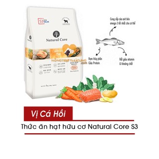 Hạt hữu cơ natural core cho chó 1kg - đủ vị