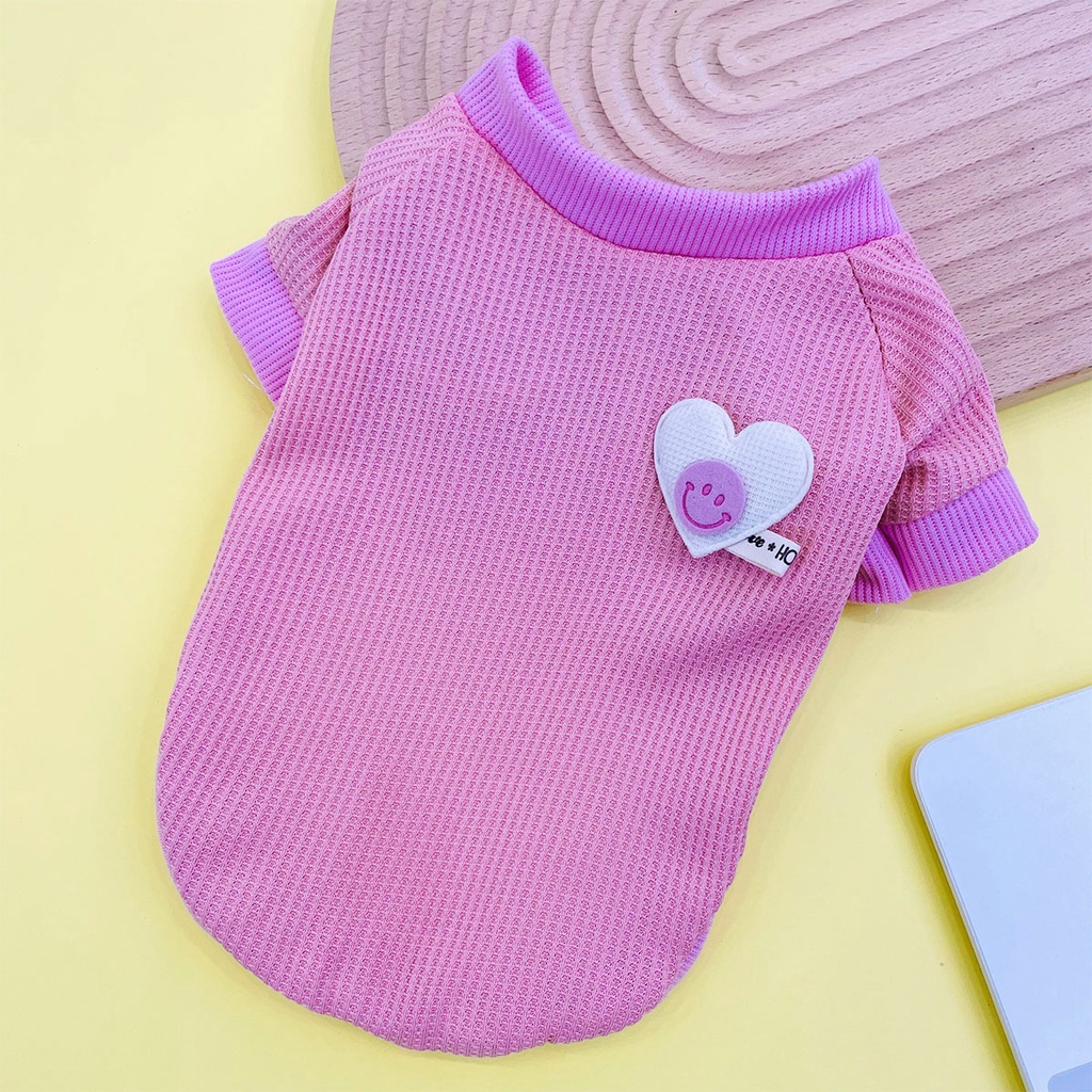 Dễ Thương Áo hoodie Màu macaron Đáng Yêu Cho Thú Cưng