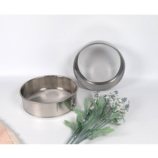 Rây bột inox tròn siêu mịn làm bánh nhà bếp