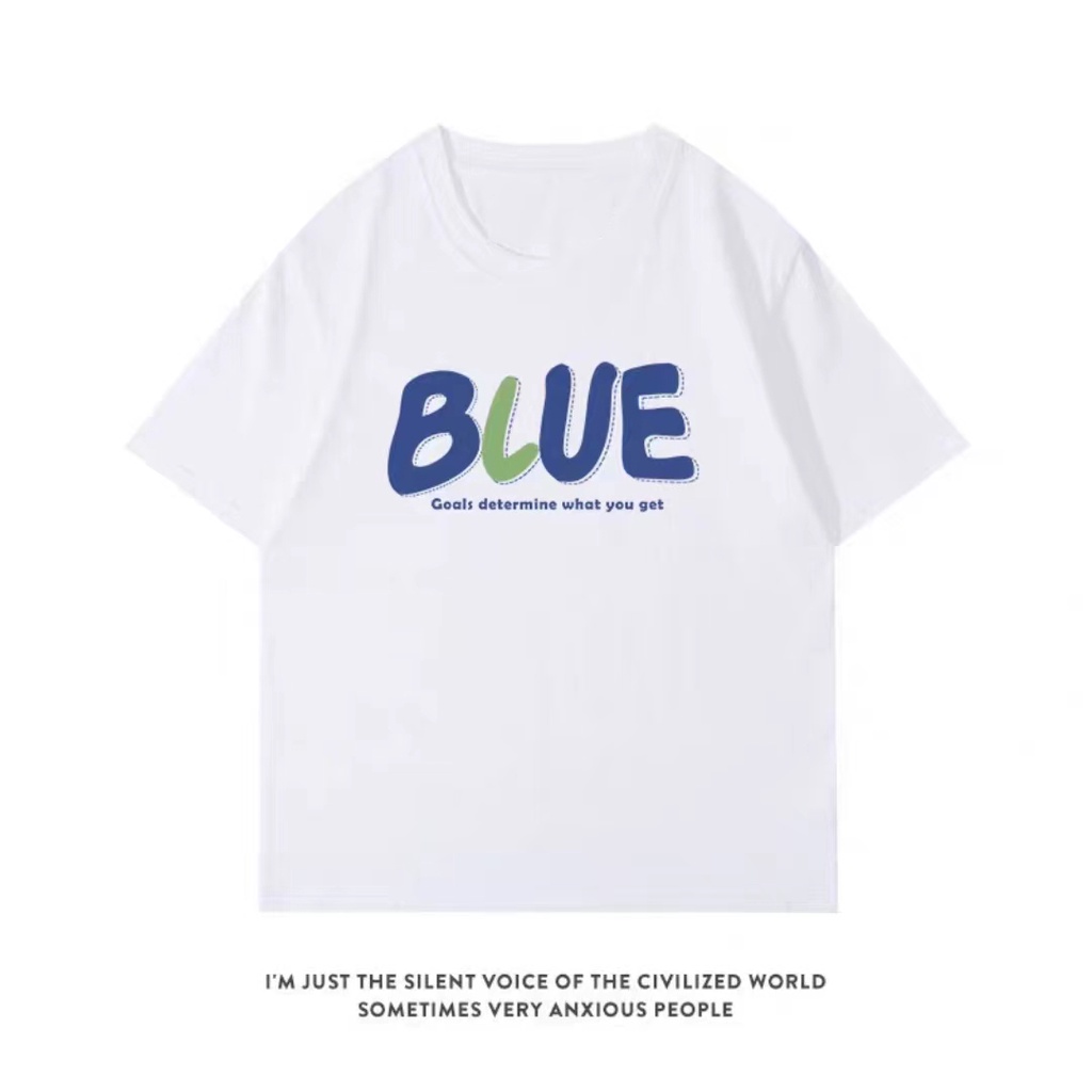 HIIXIIVI Áo Thun 100% cotton oversize Phong Cách Hàn Quốc Thời Trang unisex 2024