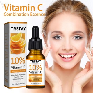 Vog Vitamin C Serum để làm trắng da mặt Serum Hyaluronic Acid Tẩy vết thâm Sản phẩm chăm sóc da Hàn Quốc Chăm sóc da 10ML