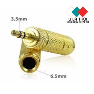 Jack chuyển đổi âm thanh 6.5mm sang 3.5mm,đầu jack 3.5mm sang 6.5mm