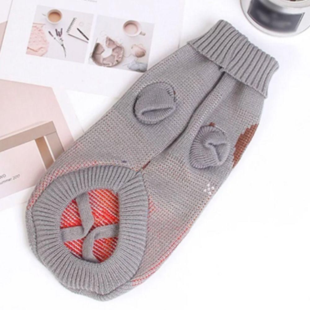 Hecceh Áo Khoác Len Dệt Kim Nhỏ Hình teddy Giáng Sinh Nhiều Màu Sắc Ấm Áp Mùa Thu Đông Cho Cún Cưng chihuahua