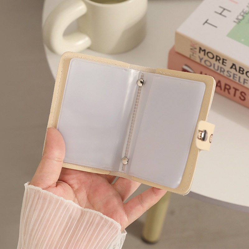 Dễ Thương Ví Đựng Thẻ Nhiều Ngăn Họa Tiết Hoạt Hình Đáng Yêu