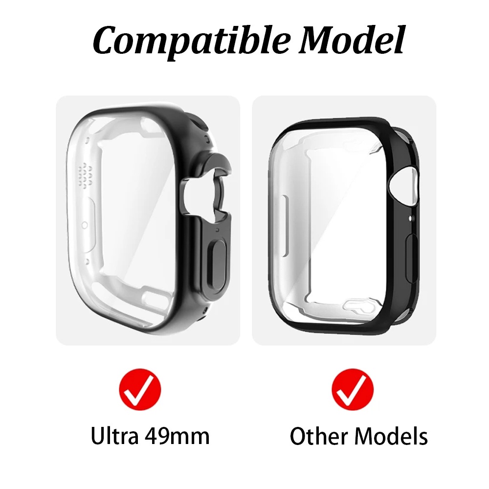 Khung tpu Mềm Bảo Vệ Màn Hình Đồng Hồ Thông Minh infinix - moi w1 45mm 49mm Ốp