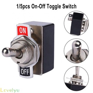 ⭐LOVE⭐ Toggle Switch On/Off Prewired SPST Switch Toggle 125VAC 1PCS 440V & Below