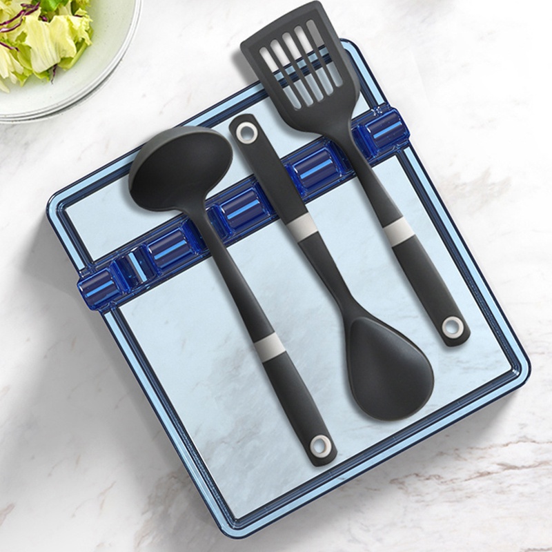 Spoon Fork Rest Holder Resin Mold Spatula Lid Rack Utensil Tray Silicone Molds