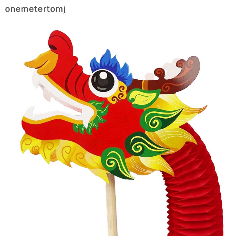 Onemetertomj Vật Liệu Giấy Thủ Công diy Trang Trí Năm Mới Rồng Khiêu Vũ Trung Hoa Kéo Hoa Ba Chiều en
