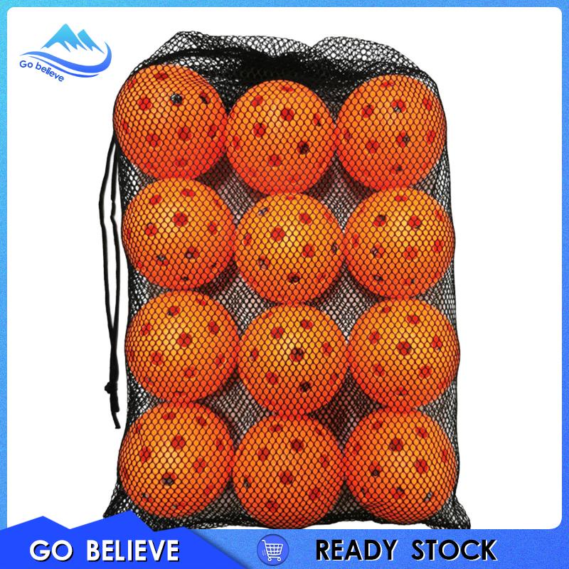 Set 12 Trái Bóng pickleball Tiêu Chuẩn Phụ Kiện Cho Trò Chơi Giải Trí Ngoài Trời
