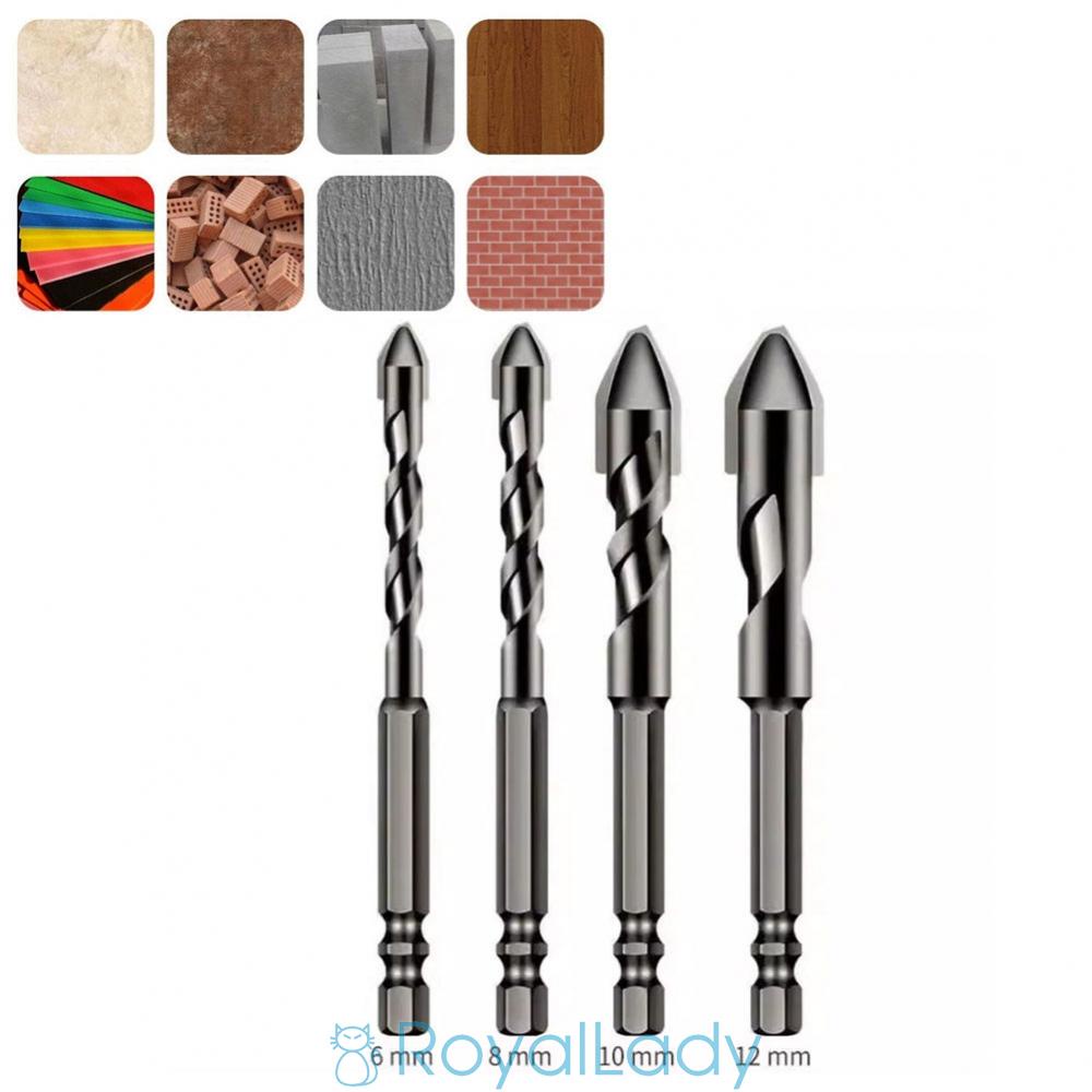 Mũi Khoan Lục Giác 1 / 4 ''  hex 6-12mm