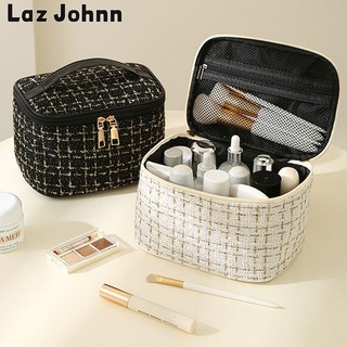 Laz johnn Túi Đựng Mỹ Phẩm / Đồ Vệ Sinh Cá Nhân Đa Năng Sức Chứa Lớn Phong Cách Hàn Quốc Đơn Giản