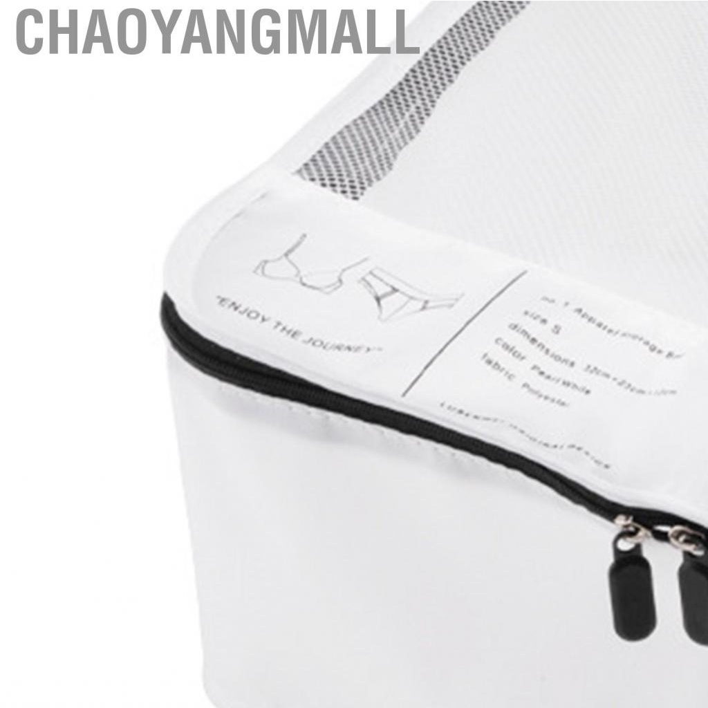 Chaoyangmall Packing Cubes  Multifunctional Luggage Organizer Bags Large Capacity Polyester Layered for Business Trip