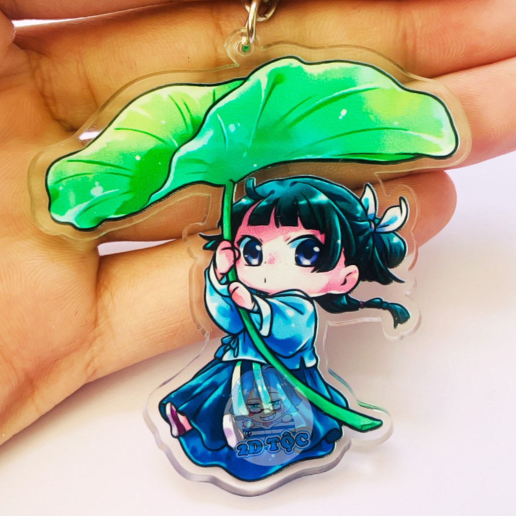 Móc Khóa Mica Trong Suốt In 2 Mặt Sắc Nét Anime Manga Dược sư Tự Sự Kusuriya – Phụ Kiện Anime By 2D Tộc Shop