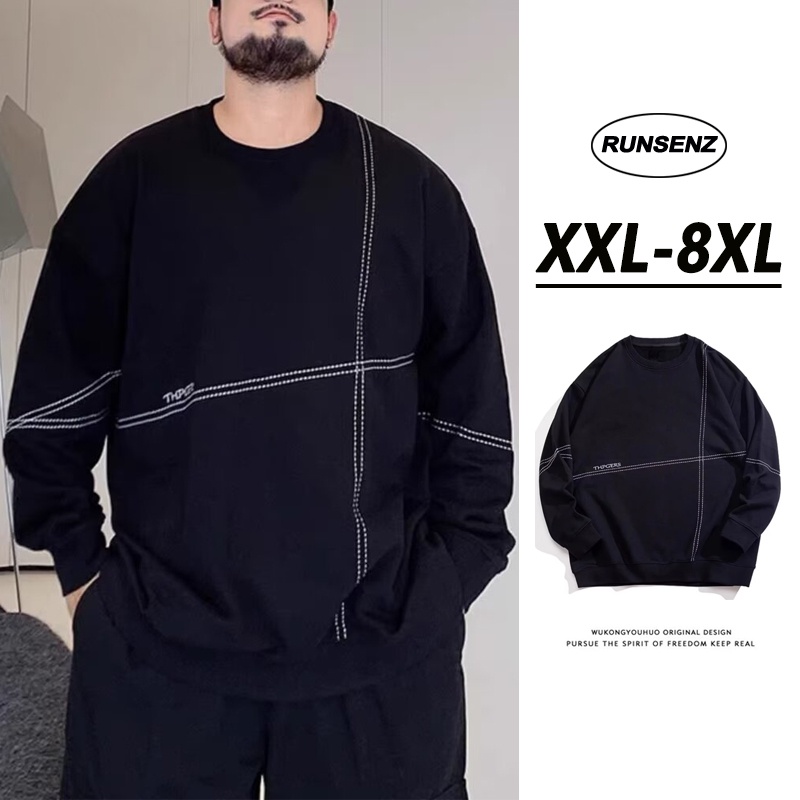 Áo nam Dài Tay plus size xxl-8xl