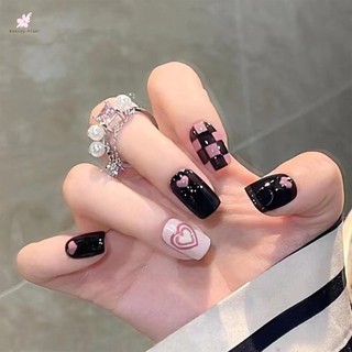 Bộ 24 móng tay giả đính đá trang trí nghệ thuật