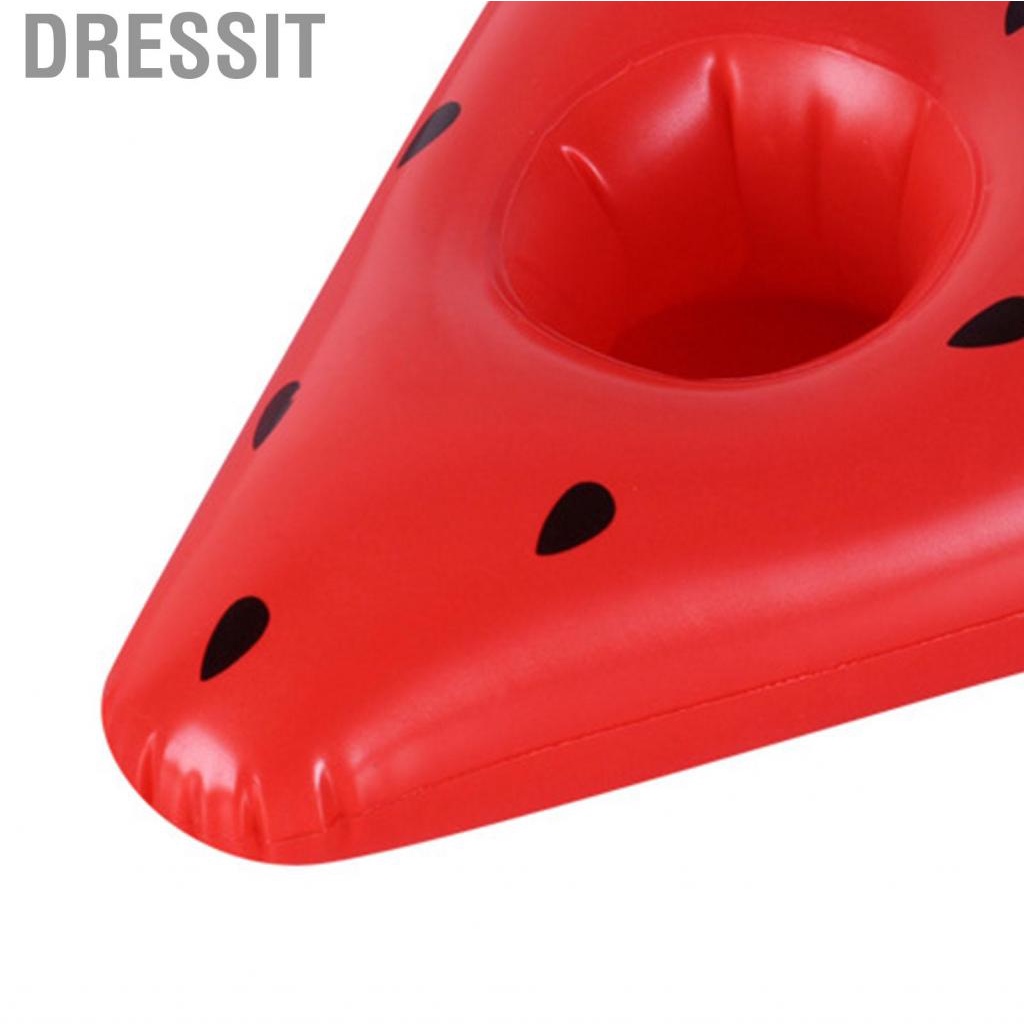 Dressit Pool Drink Floats  Fashion Space Saving Inflatable Holder Fun for Party Kids