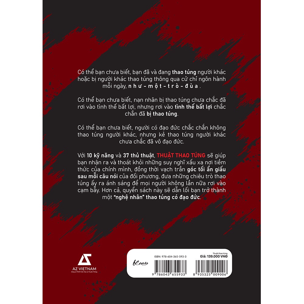 Sách - Thuật Thao Túng: Góc Tối Ẩn Sau Mỗi Câu Nói