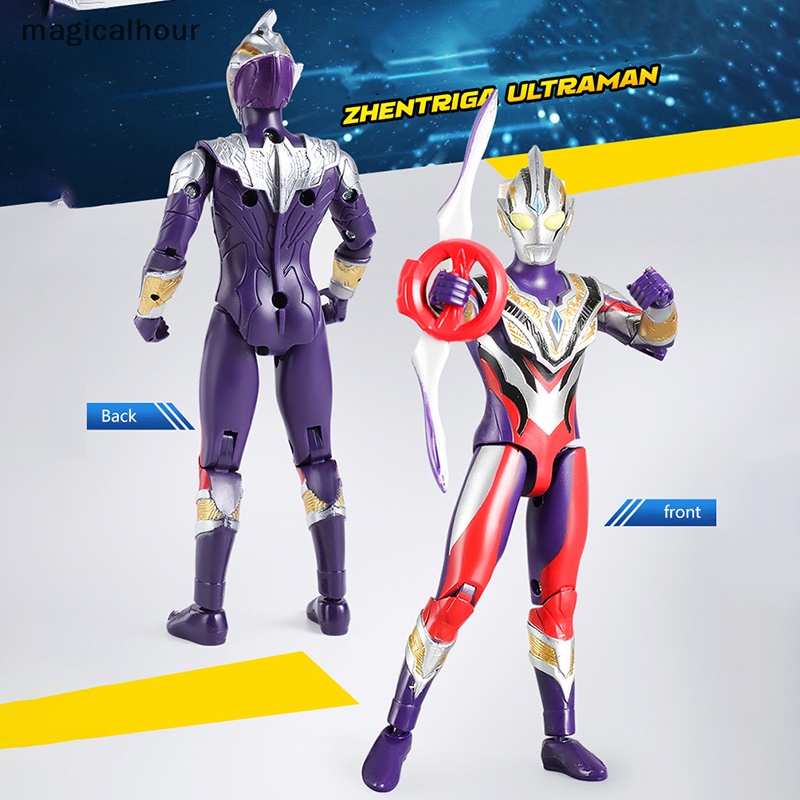 Magicalhour ^ ^ Đồ trang trí Đồ Chơi Nhân Vật Ba Anh Hùng Trong Phim ultraman shf Hợp Thời Trang tiga Real Ligao g heisei Sưu Tầm