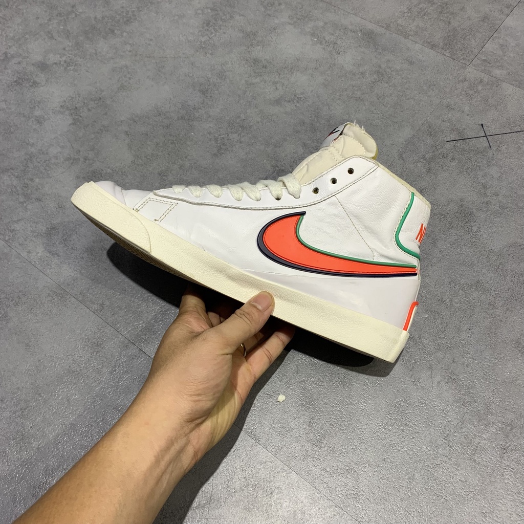 2hand Giày Nike Blazer Mid Infinite White Crimson DA7233-102 SIZE 40.5 PVN10101