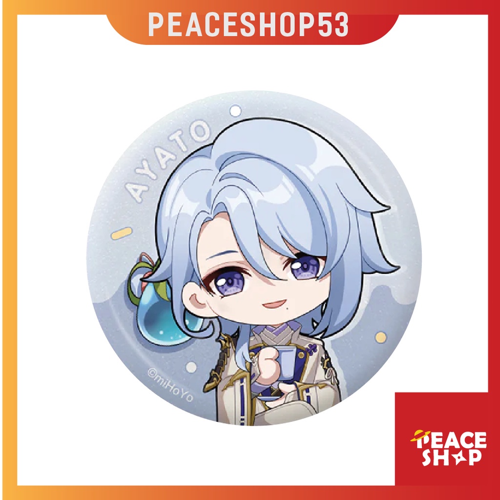 Huy hiệu Genshin Impact Liyue Lấp Lánh Huy Hiệu Game Genshin Impact Phụ Kiện Anime Manga Ver 13 HH57