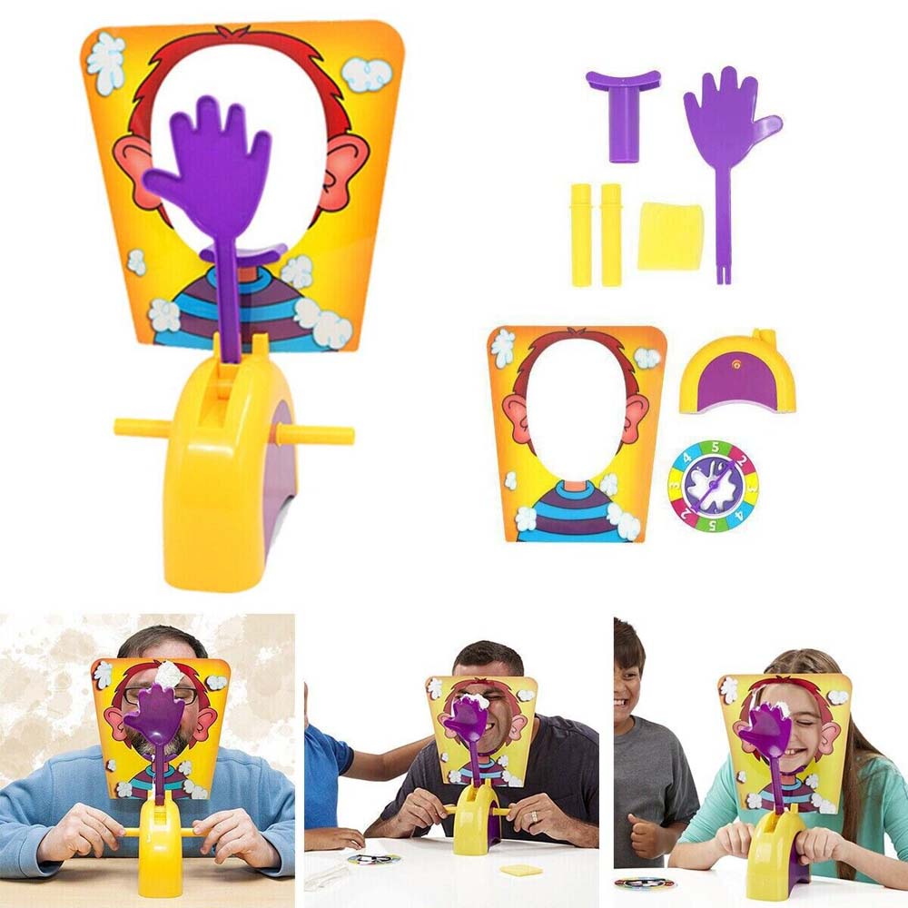 Pie Face Game Single Pie Face Fun Family Game - Runny Man Pie Face - Family Party Games