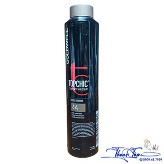 Kem nhuộm thời trang cao cấp Goldwell Topchic Permanent Hair Color 250ml