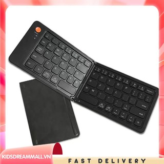 Bàn Phím bluetooth Không Dây Gấp Gọn Cho ios android windows laptop