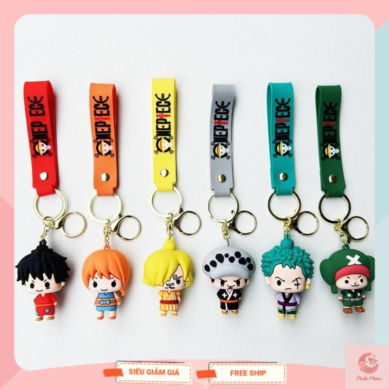 Móc khóa nhân vật One Piece mới ra mắt cực đẹp và đáng yêu, nhựa PVC cao cấp
