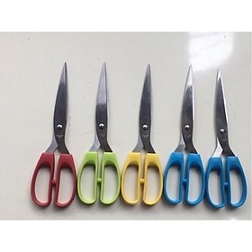Kéo cắt giấy trung S0180 Dụng cụ cắt giấy văn phòng, trường học, học sinh