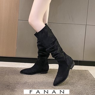 Fanan giày nữ boot nữ bột boot thời trang cá tính cho nữ 2024 new b94f0re 34z230821