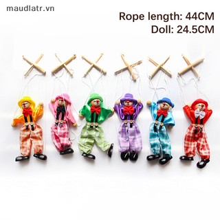 Đồ chơi con rối dây kéo hình chú hề mario nhiều màu vui nhộn