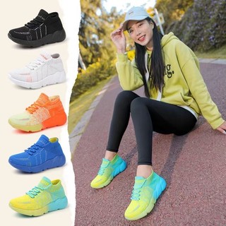 Giày chạy bộ khiêu vũ lưới thoáng khí cỡ lớn cho nam nữ