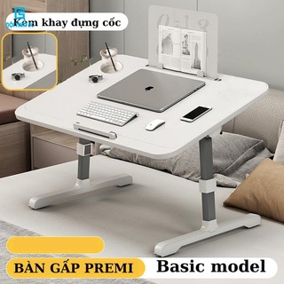 Bàn gấp bệt bàn học làm việc gấp gọn đa năng kèm phụ kiện cổng sạc USB thông minh tiện lợi, chân nhựa cao cấp chắc chắn