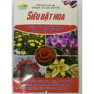 Phân bón siêu bật hoa gói 25g - giúp kích nở, kích mầm dưỡng hoa lâu tàn