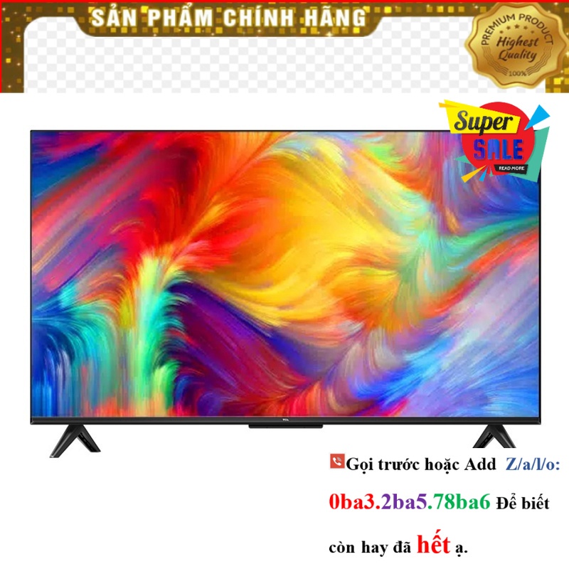 [Hãng] Smart Tivi TCL 4K 50P735 50 inch Google TV