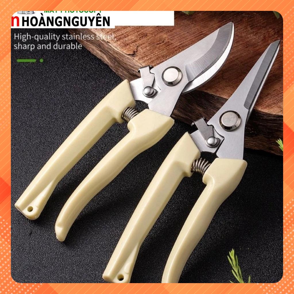 ☘️Kéo cắt cành, tỉa cành cộng lực, dụng cụ tỉa cây cảnh, bonsai V-5.4