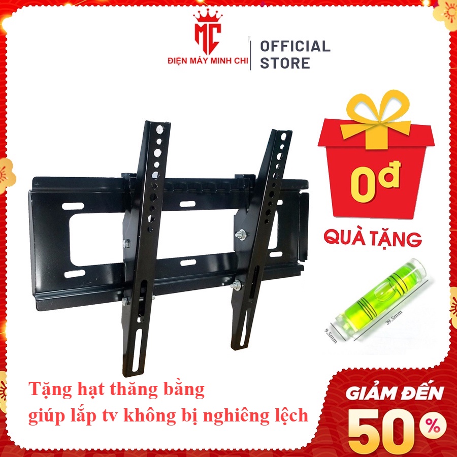 Giá Treo Tivi Gật Gù Điều Chỉnh Góc Nghiêng 26 - 43 và 32-65 Inch Liền Phên Cực Dễ Lắp