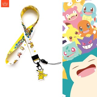 J· dây đeo thẻ pokémon nhật bản anime dây đeo móc điện thoại dây đeo thẻ học sinh