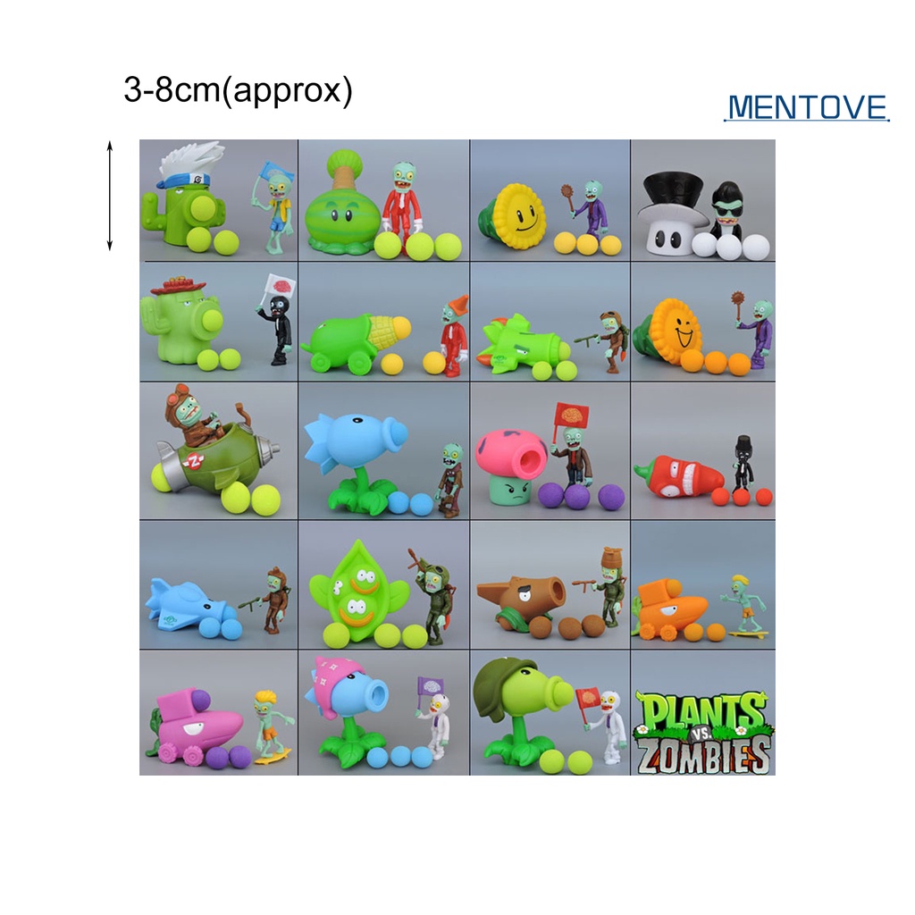 Trò Chơi plants vs zombie Bằng pvc Không Mùi Thực Vật Thực Vật Không Mùi vs zombie