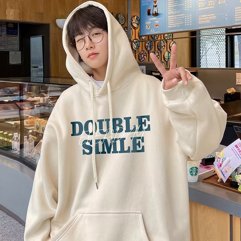 Áo Hoodie In Chữ Phong Cách Hàn Quốc Thời Trang Dành Cho Nam m-5xl