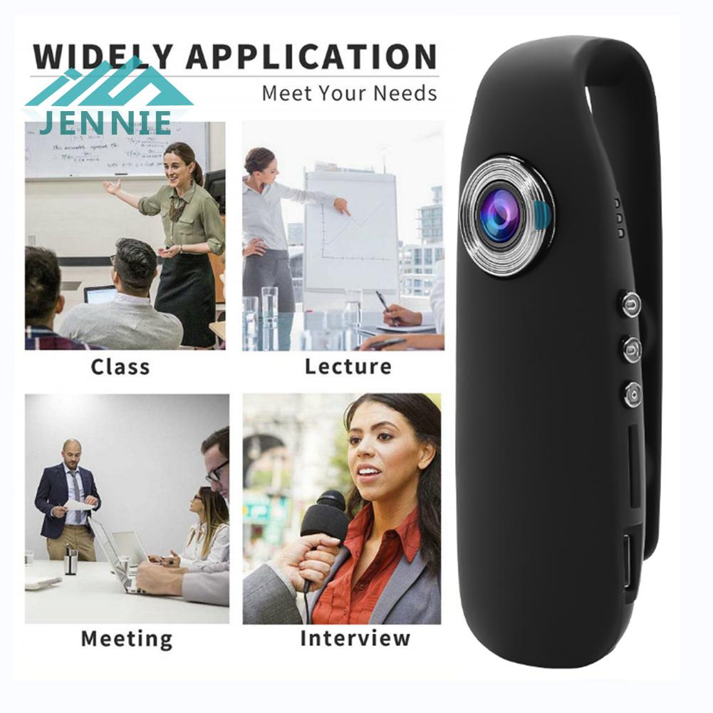 Camera Ghi Hình Di Động mini Kích Hoạt Chuyển Động Cơ Thể Cảnh Sát jennie1.vn