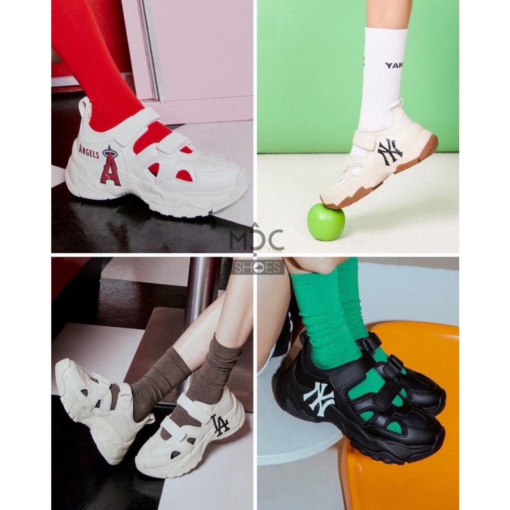 GIÀY SANDAL MLB Mask - Diamond Monogram Boston Red Sox - Code: 3ASDCMM33-43CRS