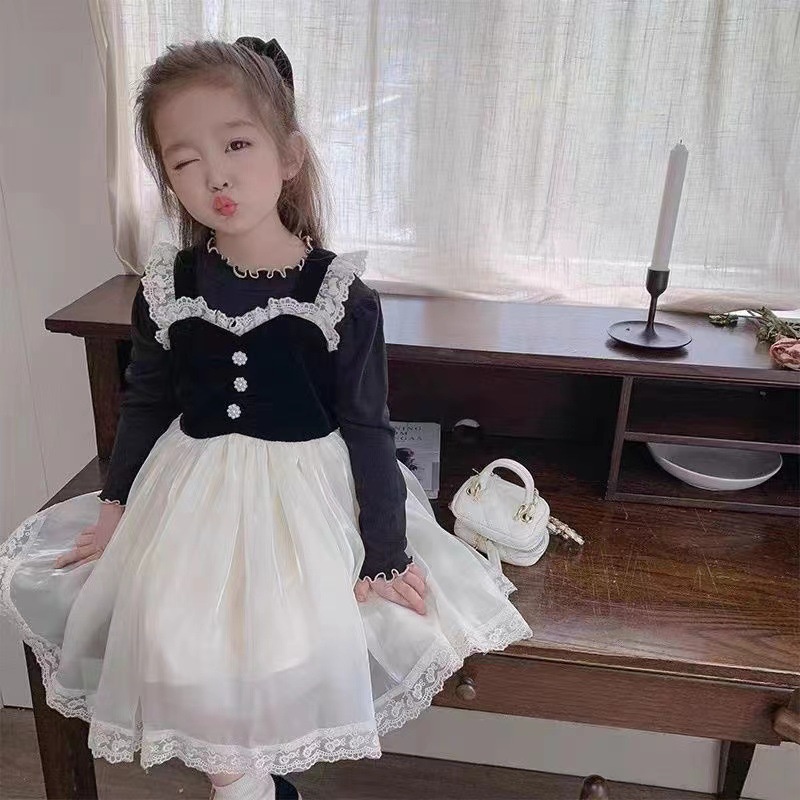 ShiningTreasures Váy Bé Gái váy váy trẻ em công chúa bé gái thời trang dễ thương đẹp 2023 NEW  Stylish Cái mới Beautiful Chất lượng cao KLQ23903K9 36Z230909