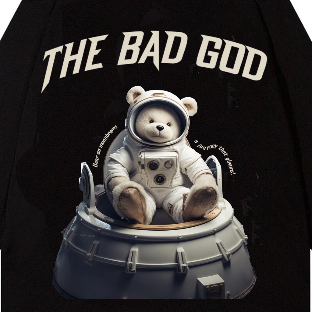 Áo sweater The Bad God Astronaut Bear