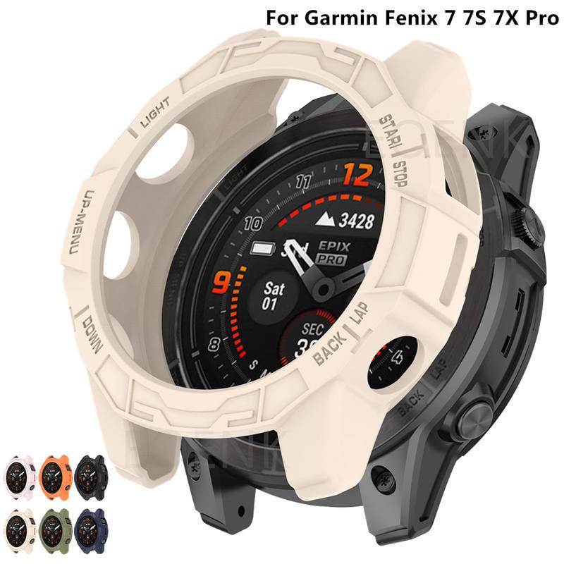 Mềm Ốp Điện Thoại Silicon tpu Bảo Vệ Cho garmin epix pro (gen 2) 51mm / garmin approach s70 47mm 42m
