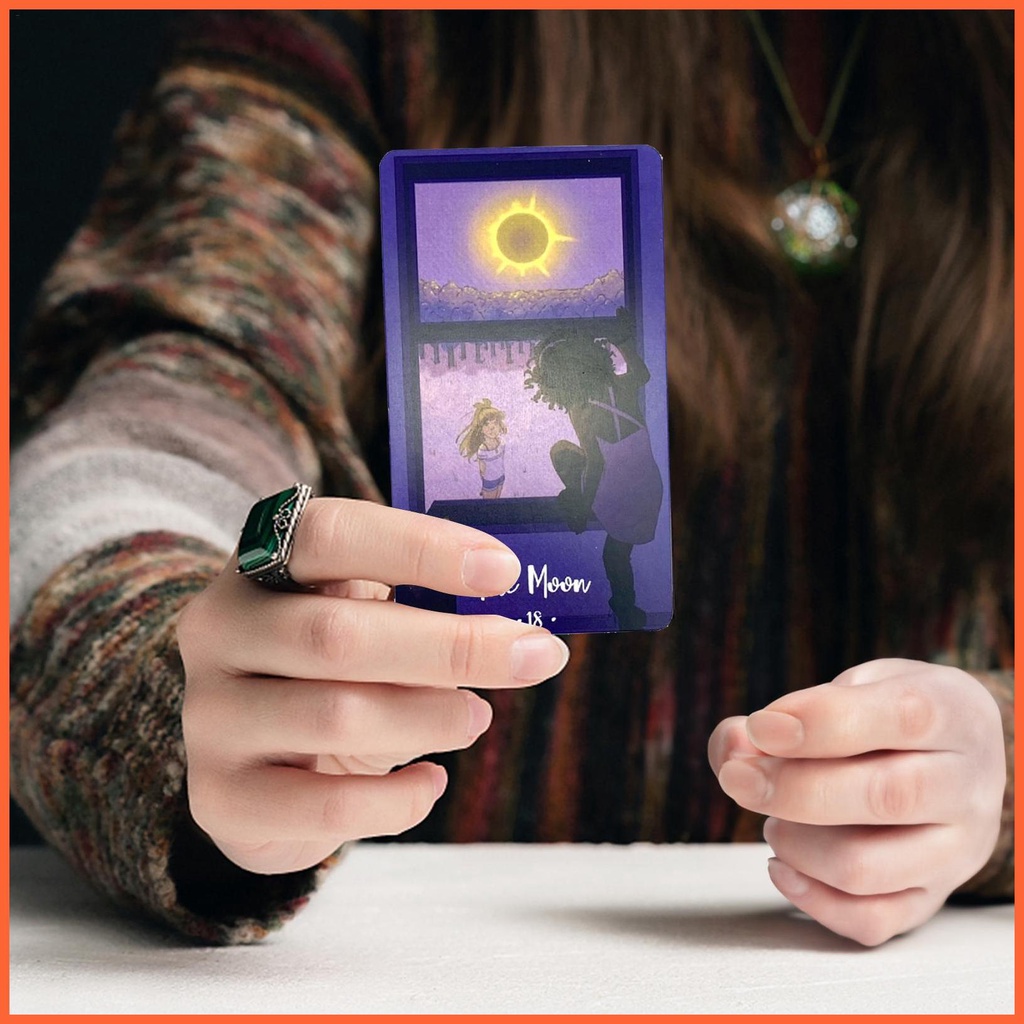Bộ Bài tarot / Bài tarot / Bài tarot / Mặt Trăng Độc Đáo Cho Người Mới Bắt Đầu